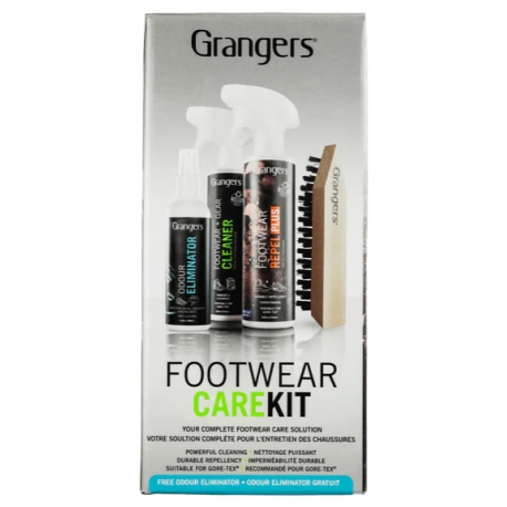 Zestaw do czyszczenia i impregnacji butów Granger`s Footwear Care Kit