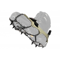 Nakładki antypoślizgowe na buty Nortec Alp - raczki trekingowe - forest